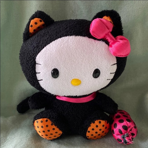 Hello Kitty Halloween Polkadot Plush - Picture 1 of 10